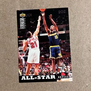 1994-95 Upper Deck Collector's Choice - All-Star Advice Latrell Sprewell #198